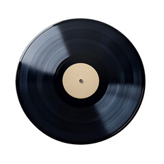 Obraz premium Vinyl Record Dark Background Music Nostalgia