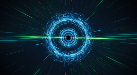 Fototapeta premium Abstract digital design technology background