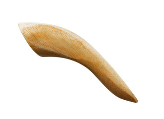 wooden pestle mortar isolated