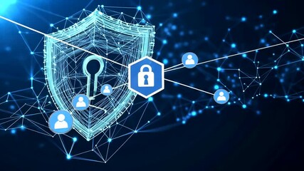 Network security shield with interconnected users