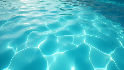 A Serene Scene of Water Pool With Sunlight Reflection