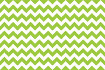 YellowGreen and white color Zig zag seamless pattern.
