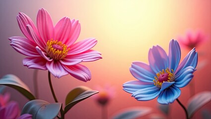 pink flower background