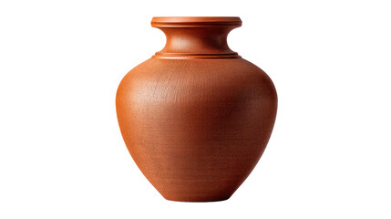 Ceramic Vase Elegance: A beautifully crafted brown ceramic vase, demonstrating timeless design and rich texture. Its unique shape and smooth surface create a stunning visual appeal.