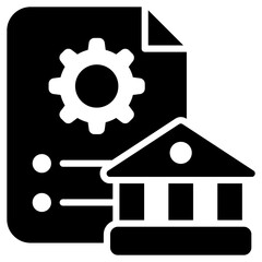 Regulatory Body Glyph Icon