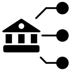 Governance Glyph Icon