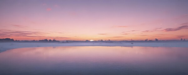 Fuzzy pastel sunset, pink, blue, yellow gradient blend,  whimsical,  sky