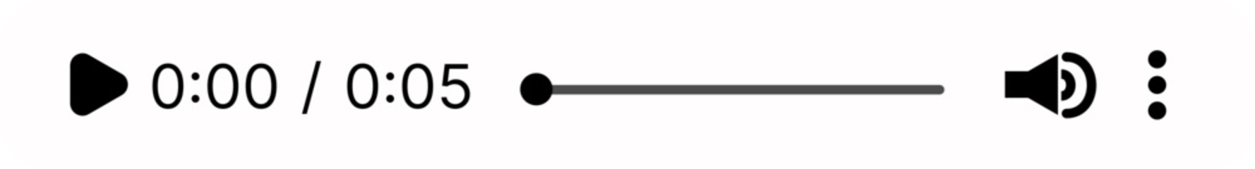 vector illustration of a voice noted