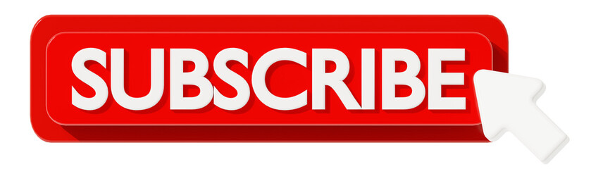 SUBSCRIBE 3D BUTTON TO ACTION