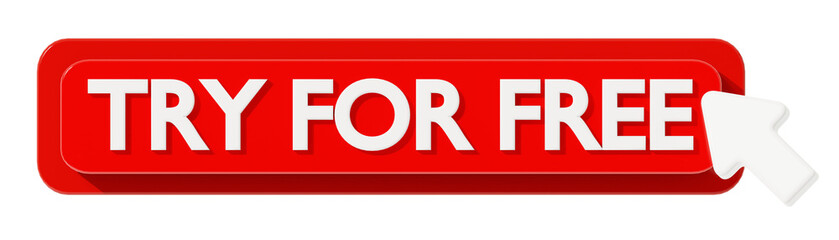 TRY FOR FREE 3D BUTTON TO ACTION