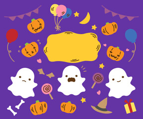 かわいいハロウィンセット