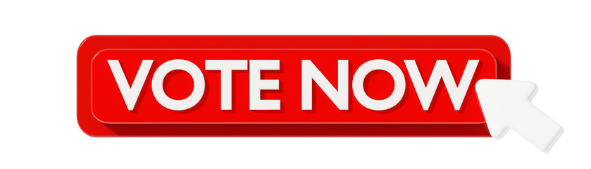 VOTE NOW 3D BUTTON TO ACTION