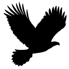 Silhouette Eagle Illustration Set