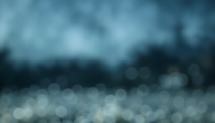 Dark Blurred Blue and Black Gradient Background for Minimalist and Abstract Design Themes