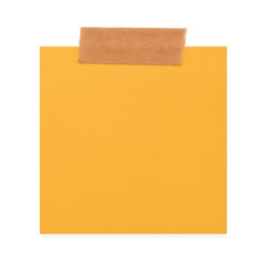 Saffron Sticky Note
