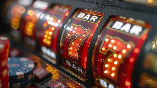 Slot machine with jackpot