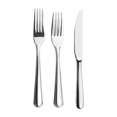 utlery knife and fork isolated [Transparent Background PNG] 