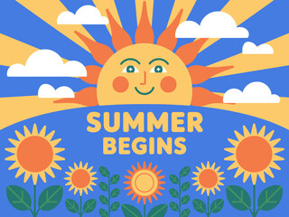 Fototapeta premium summer banner, summer poster, summer greeting card, summber vocation, summer holidays, summer camp, summer clipart, summer sublimation, summer time, picnic summer, world earth day, world environment d