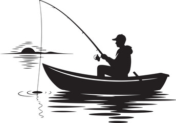 Fishing SVG &ndash; Fish Hunting Silhouette for Outdoor Lovers

Fisherman Vector &ndash; Bass & Trout Hunting Clipart

Catch of the Day &ndash; Fishing Silhouette for Shirts & Decals

Angler Clipart &ndash; Wild Fish Vector 