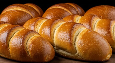 Tasty Artisan Bread with Light Interior and Rustic Crust