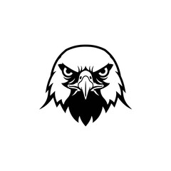 Eagle Head Vector - Bold and Minimalist Design