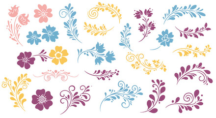 Obraz premium seamless pattern with flowers