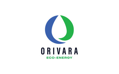Minimalist Green Drop Logo for Sustainable Environment Company