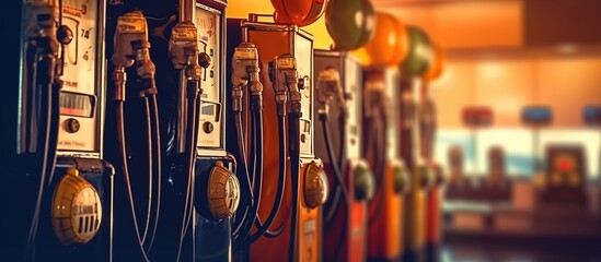 fuel gasoline dispenser background