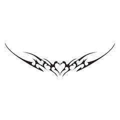 y2k tattoo element transparent background