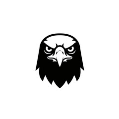 Eagle Head Logo: Bold and Minimalist Design