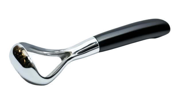 Sleek bottle opener with a stylish handle