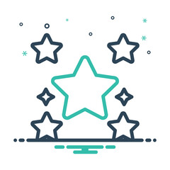 Mix icon for star