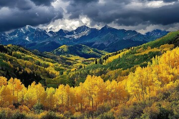 Enjoy outdoor adventures in the picturesque Rockies during autumn.