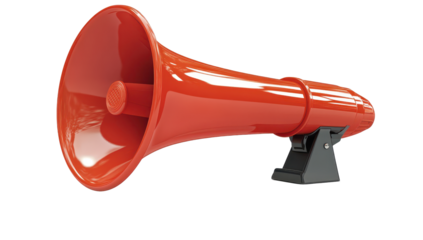 Red megaphone