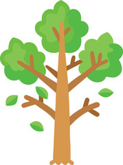 The Tall Green Tree Symbol of Natural Life