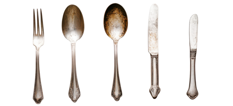 Antique Cutlery Set (3)