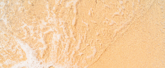 sea water, top view