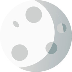 Lunar surface exploring nature and celestial bodies