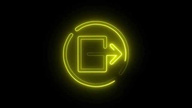 Computer-icons-output-device- on black background.