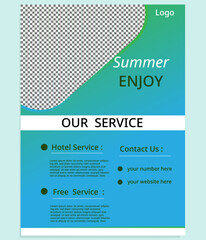 Professional Travel Flyer Design Template, Creative Travel Flyer Design Template, Modern Travel Flyer Design Template .