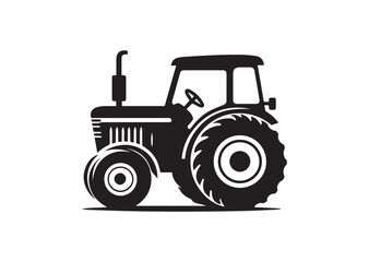 Tractor Silhouette Vector