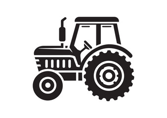 Tractor Silhouette Vector