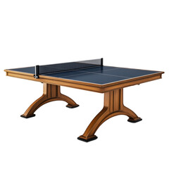 Elegant Wooden Ping Pong Table Indoor Game Recreation Fun
