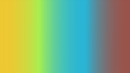 Vertical gradient showcasing vibrant hues; yellow, green, cyan, gray, brown blend smoothly
