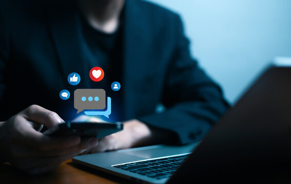 In this digital age, people use smartphones, laptops, and apps to access social media platforms that provide engaging content, creative posts, and strategic communications that drive marketing	
