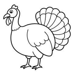 Playful Turkey Sketches for Fall Printables