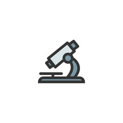 microscope icon design