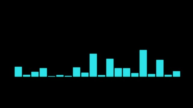 Graphs, statistics background.blue-colored vertical rectangles on a red background.