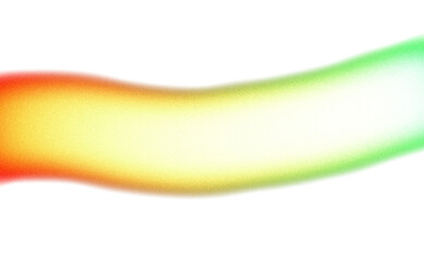 Green red orange color abstract grainy gradient shape cutout on transparent background, vibrant multicolor glowing noisy gradient texture cutout, grungy texture effect, noise texture effect.