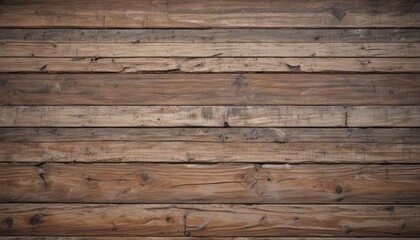 Fototapeta premium Distressed wood grain, horizontal lines, faded paint, aged texture, cracked, plank